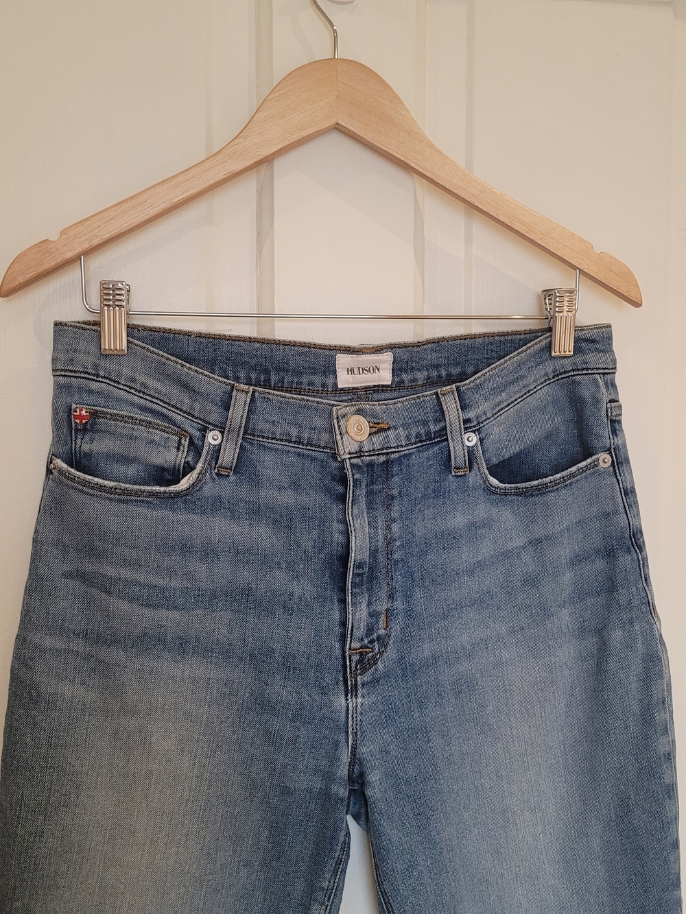 Hudson Jeans High-Rise Light Blue Wash Women's Jeans